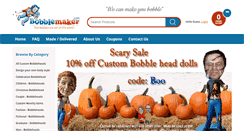 Desktop Screenshot of bobblemaker.com